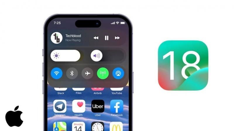 В Пункте управления в iOS 18 нас тоже ждут обновления